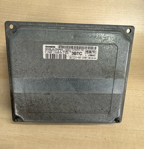 Ford Mazda ECU Motorsteuergerät SIM210 4S6112A650NC S120977013E