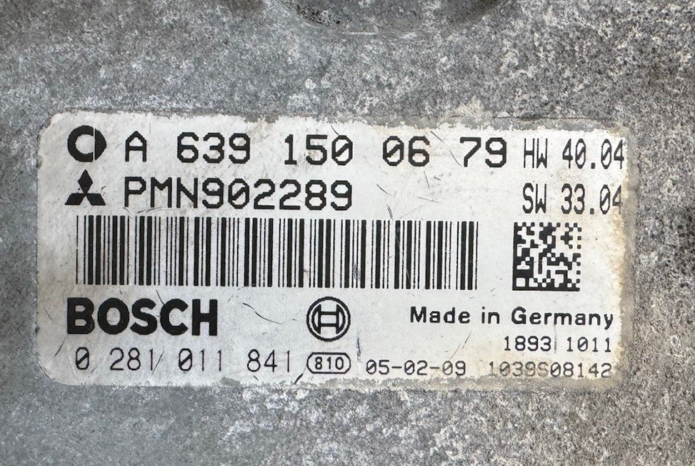 Plug&Play INK Programmierung Smart 1.5 CDI A6391500679 0281011841