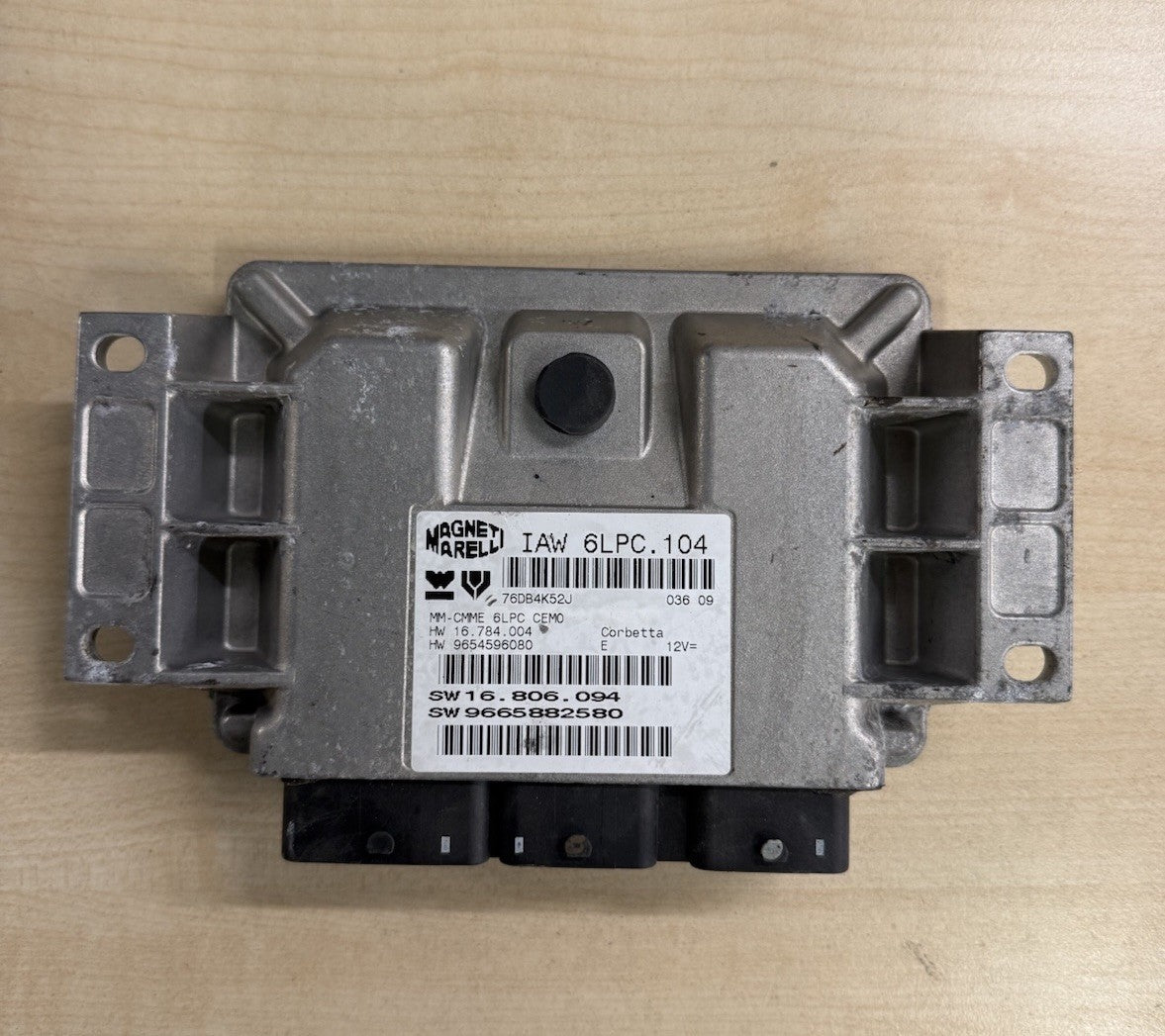 Plug&Play ENTSPERRT PEUGEOT ECU ST IAW6LPC.104 9665882580 9654596080