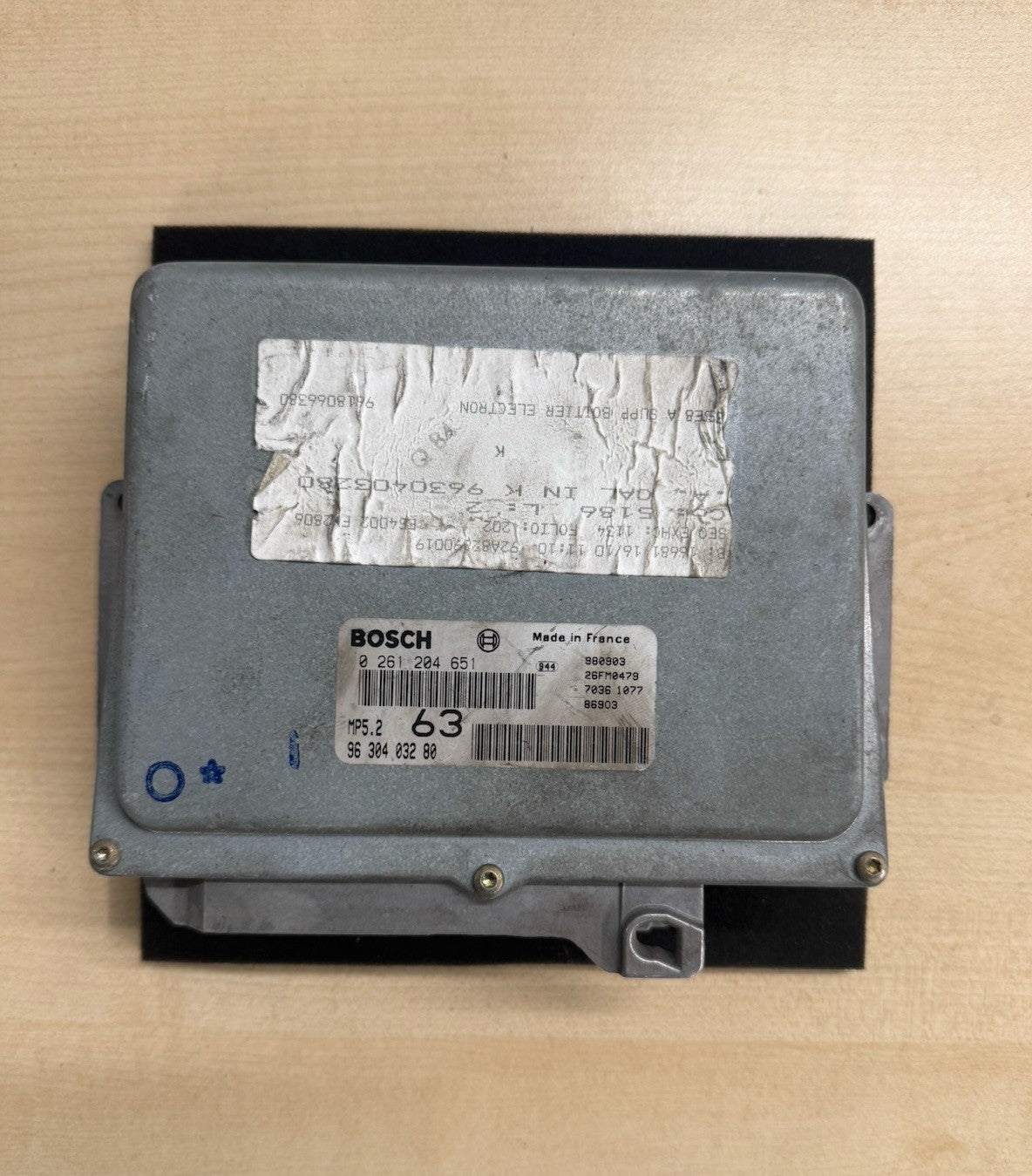 Plug&Play ENTSPERRT ECU MS PEUGEOT 406 2.0 9630403280 0261204651