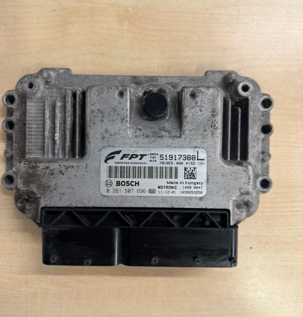 Plug&Play Ink Programmierung Fiat Doblo ECU MS 0261S07696 51917388
