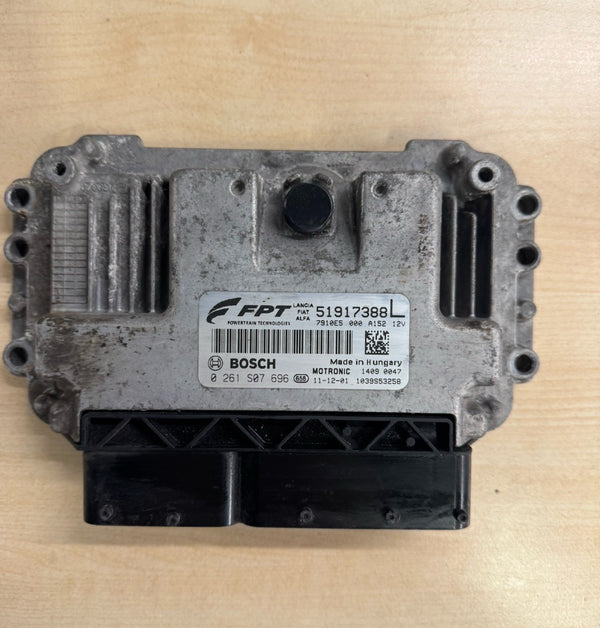 Plug&Play Ink Programmierung Fiat Doblo ECU MS 0261S07696 51917388