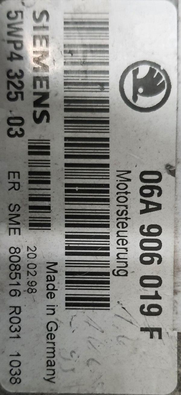 Motorsteuergerät (ENTSPERRT OHNE WFS) 06A906019F 06A 906 019 F