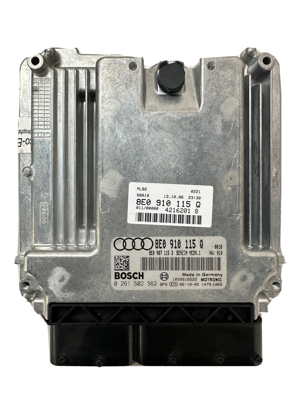 Plug&Play ENTSPERRT ECU Motorsteuergerät Audi A4 2.0TFSI 8E0910115Q 0261S0236