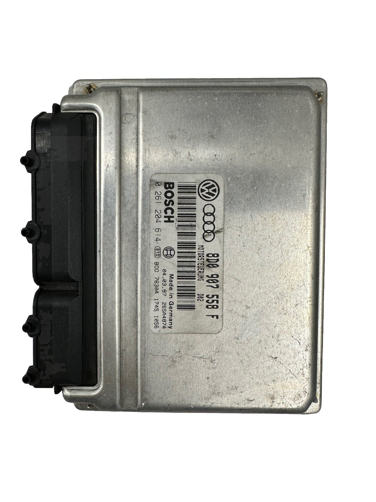 Plug&Play ENTSPERRT VW Audi 1.8 Motorsteuergerät 8D0907558F Bosch 0261204614