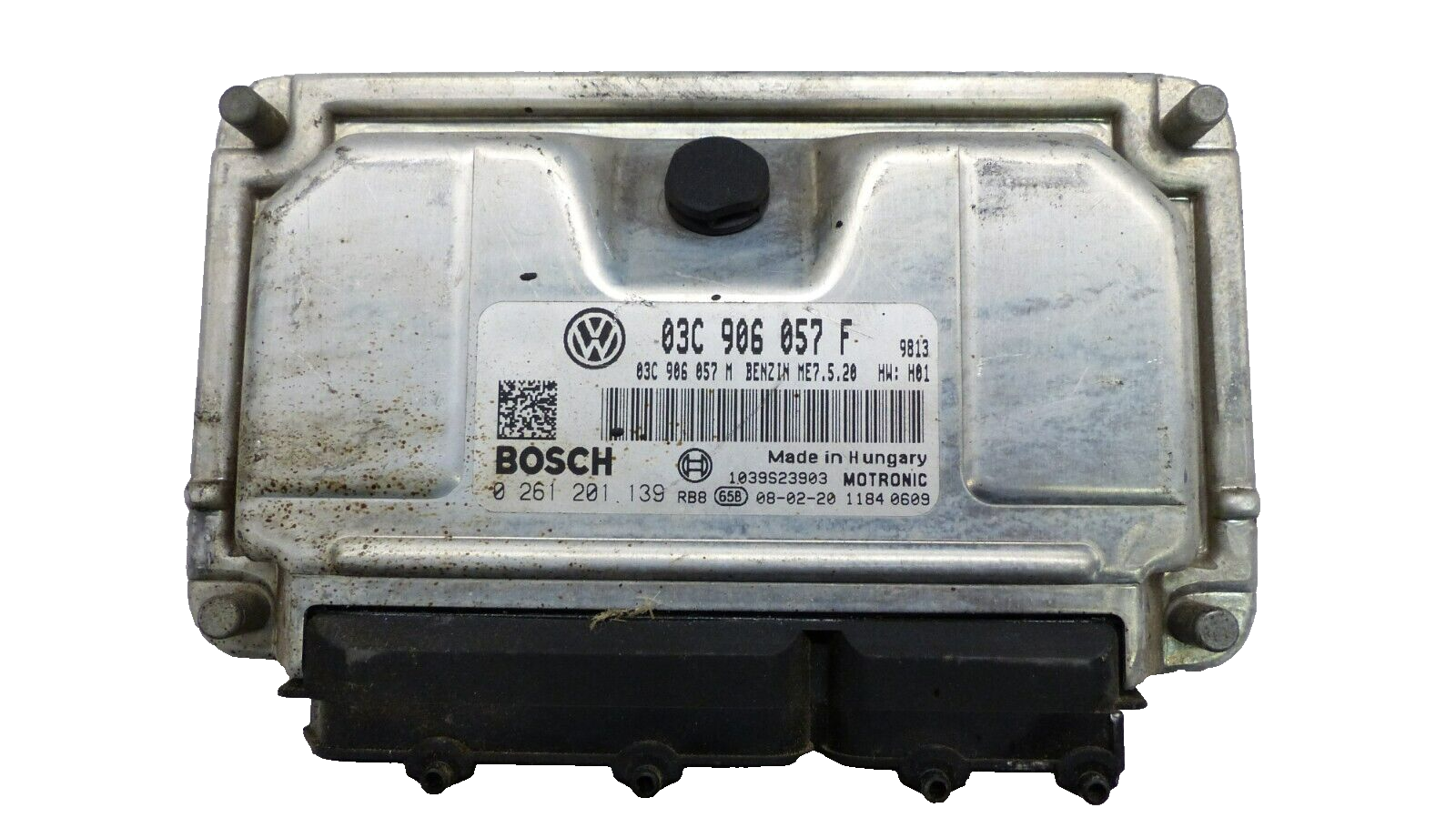 PLUG&PLAY ENTSPERRT Skoda VW Motorsteuergerät 03C906057F Bosch 0261201139