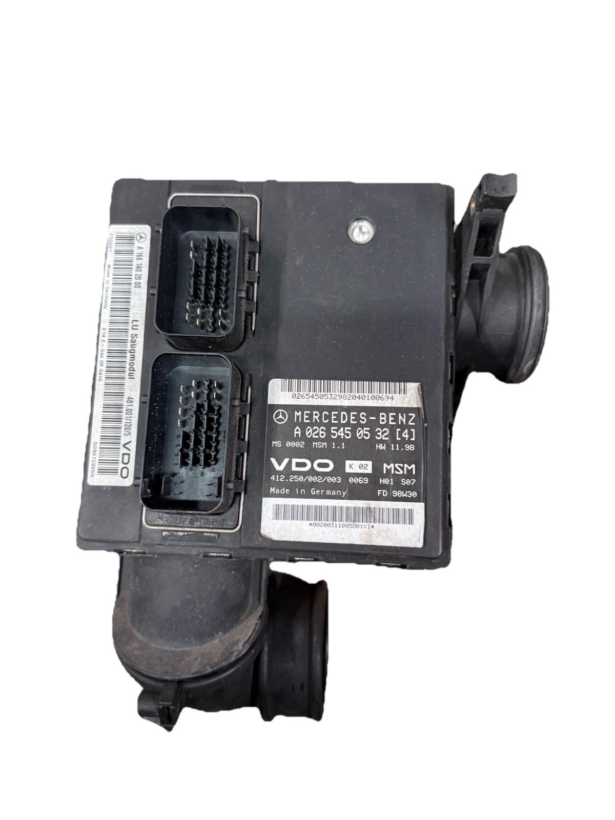 Geprüft Mercedes A Klasse Motorsteuergerät VDO  ECU A0265450532 [4]