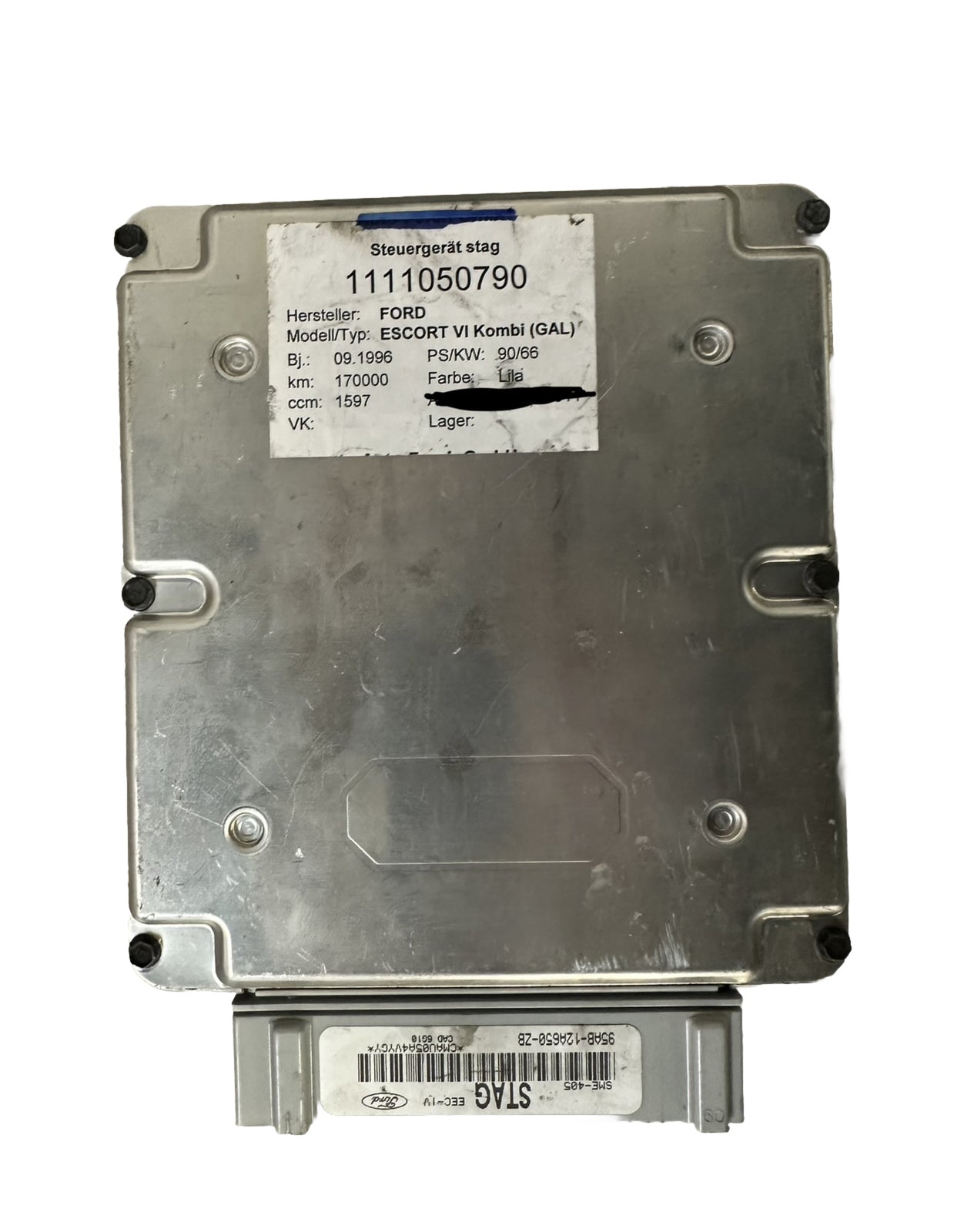 Plug&Play ENTSPERT Ford Escort VII 1,6L Motorsteuergerät 95AB-12A650-ZB