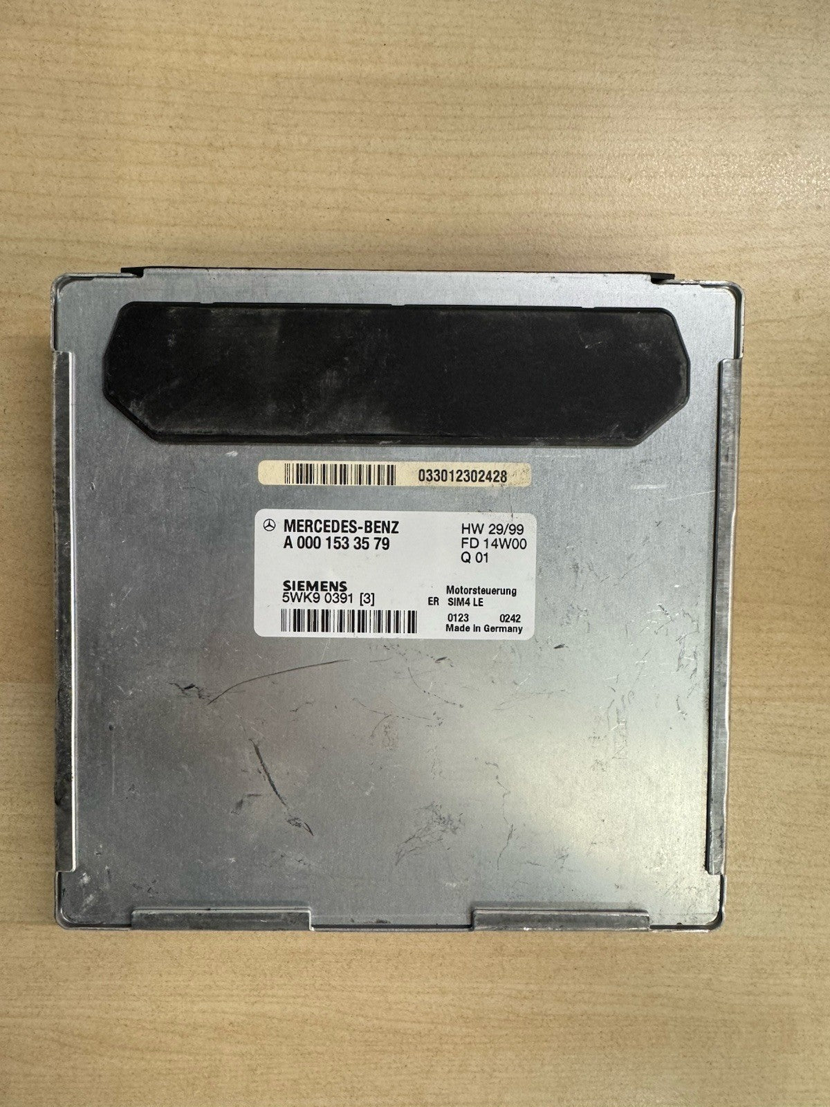 Mercedes SLK 2.3 ECU Motorsteuergerät ECU A0001533579 5WK90391