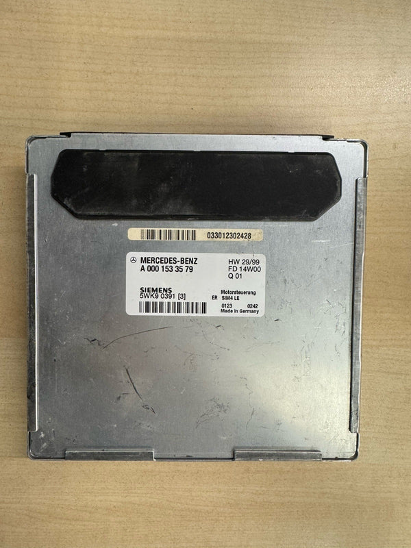 Mercedes SLK 2.3 ECU Motorsteuergerät ECU A0001533579 5WK90391