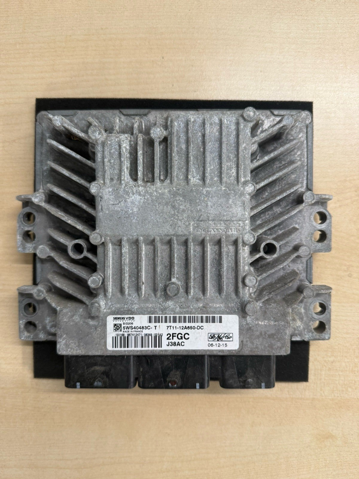 Plug&Play INK PROGRAMMIERUNG Ford Transit ECU 5WS40483C-T 7T11-12A650-DC