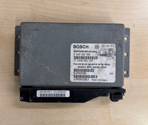 Geprüft Peugeot 407 TCU Getriebesteuergerät 9659205980 0260002922