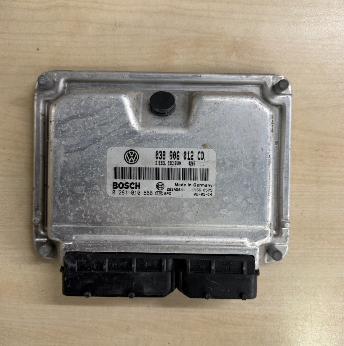 Plug&Play Seat IBIZA 1.9 SDI ECU Steuergerät 038906012CD 0281010688