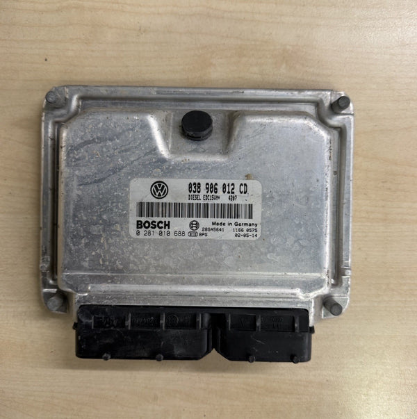 Plug&Play Seat IBIZA 1.9 SDI ECU Steuergerät 038906012CD 0281010688