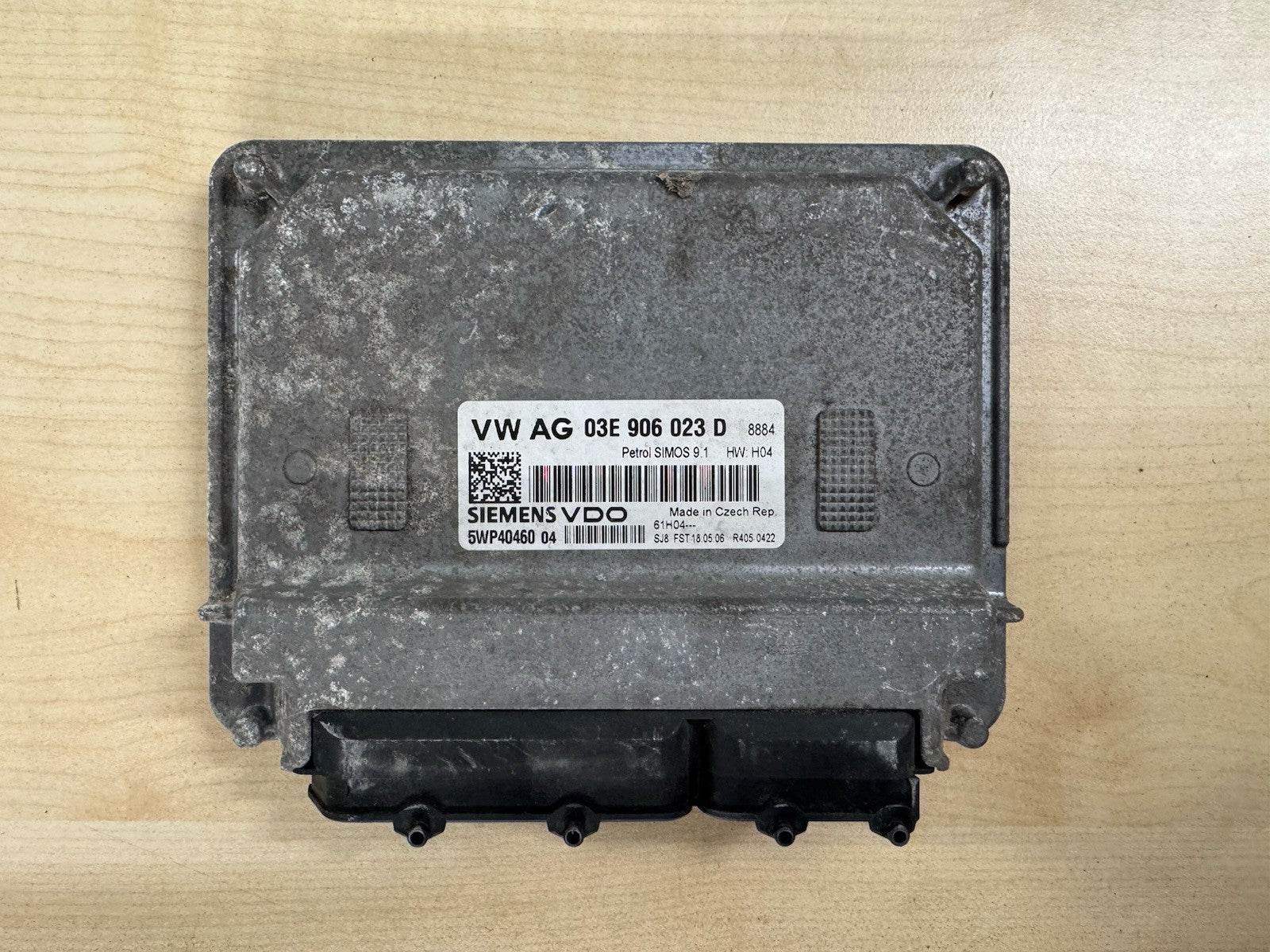 Plug&Play ENTSPERRT VW Skoda 1.2 12V ECU Steuergerät 03E906023D 5WP40460