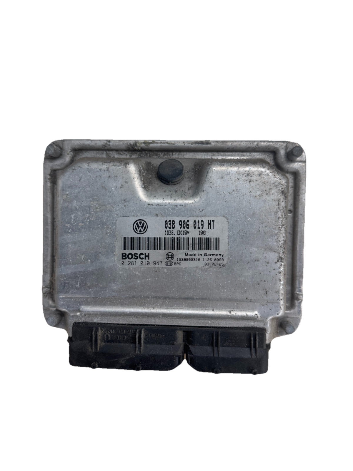Plug&Play ENTSPERRT Skoda Motorsteuergerät 1,9 TDI 038906019HT 0281010947