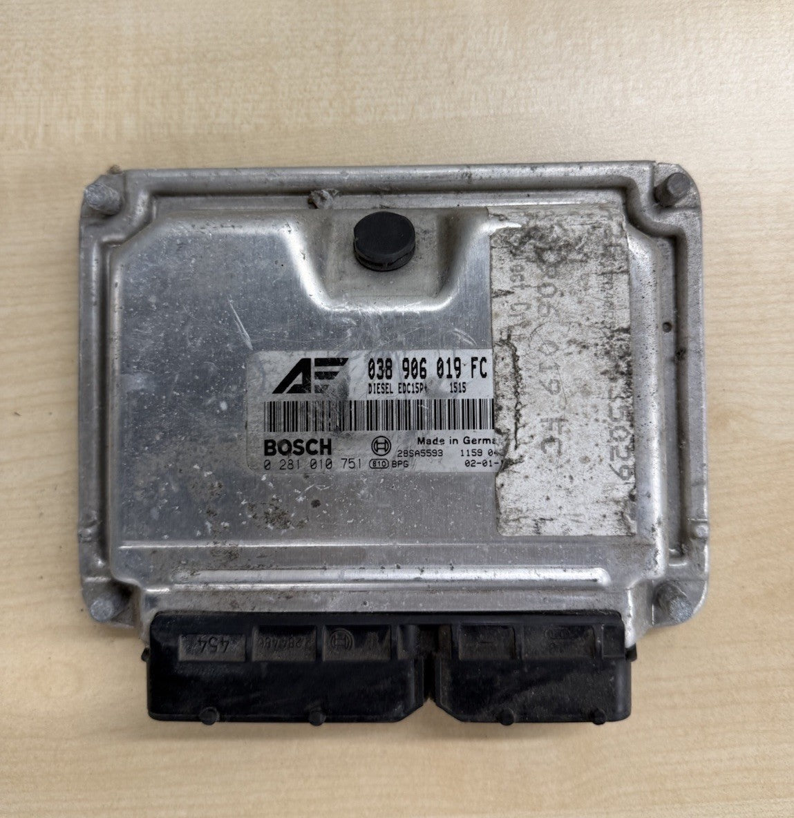 Plug&Play ENTSPERRT VW Sharan Motorsteuergerät ECU 0281010751 038906019FC
