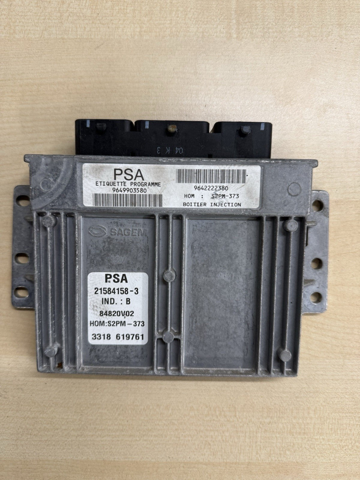 Plug&Play ENTSPERRT Citroen Motorsteuergerät 1.4 8V 9653342980 9642222380