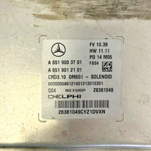 INK Programmierung MB W212 220 CDI W204 W207  Motorsteuergerät A6519003701