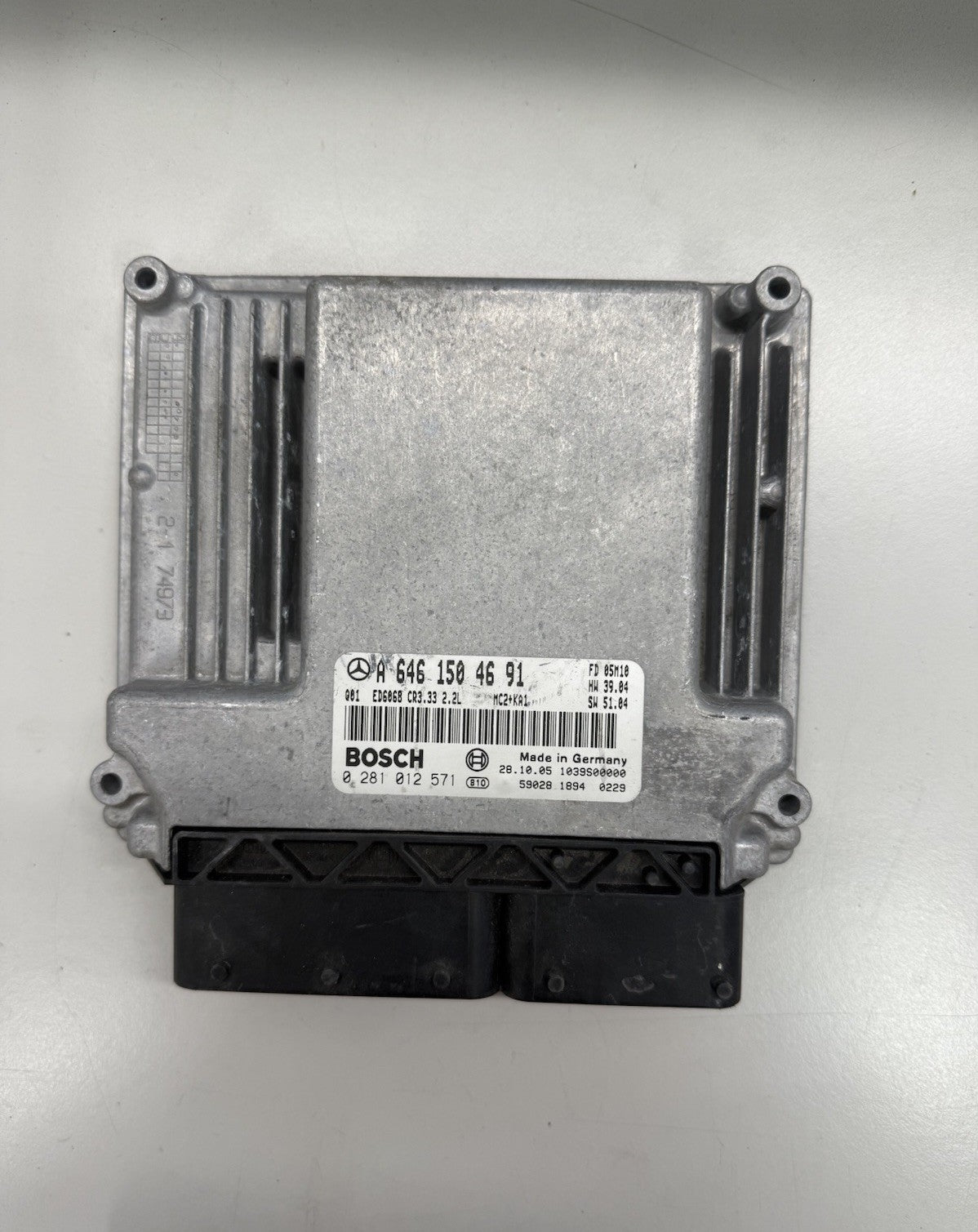 Plug&Play Ink Programmierung Mercedes Vito W639 ECU A6461504691 0281012571