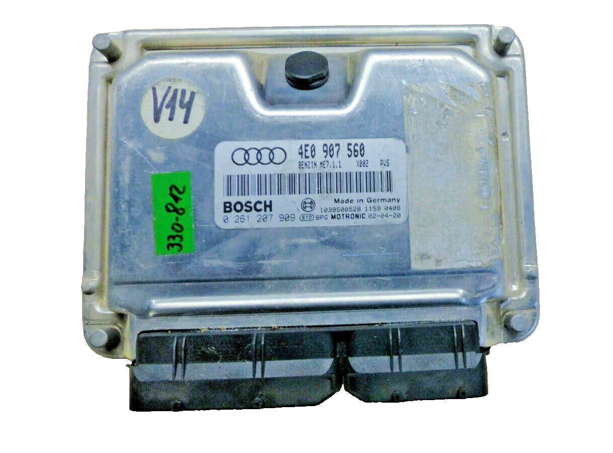 Plug&Play Entsperrt Audi A8 4.2 V8 Motorsteuergerät 4E0907560 0261207909