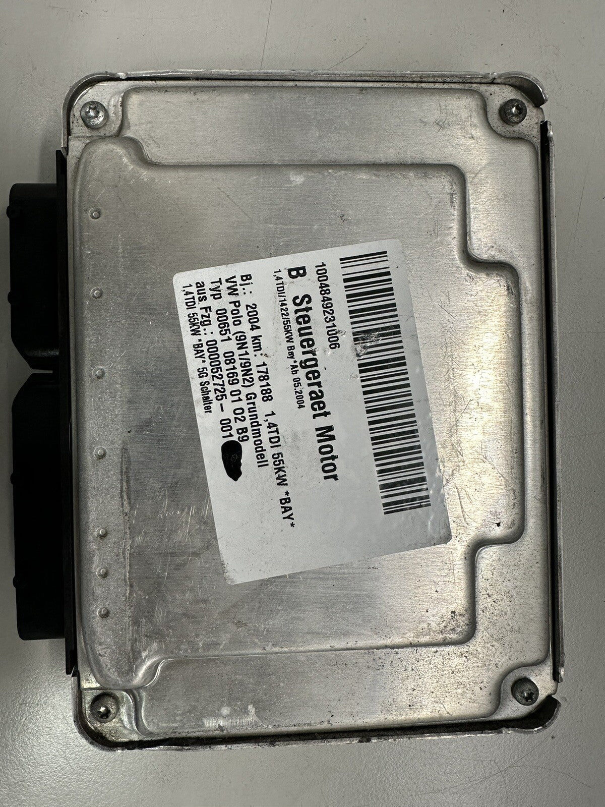 Plug&Play (ENTSPERRT)  Motorsteuergerät VW Polo 9N I 1.4 TDI I  045906019BH Bosch 0281011242