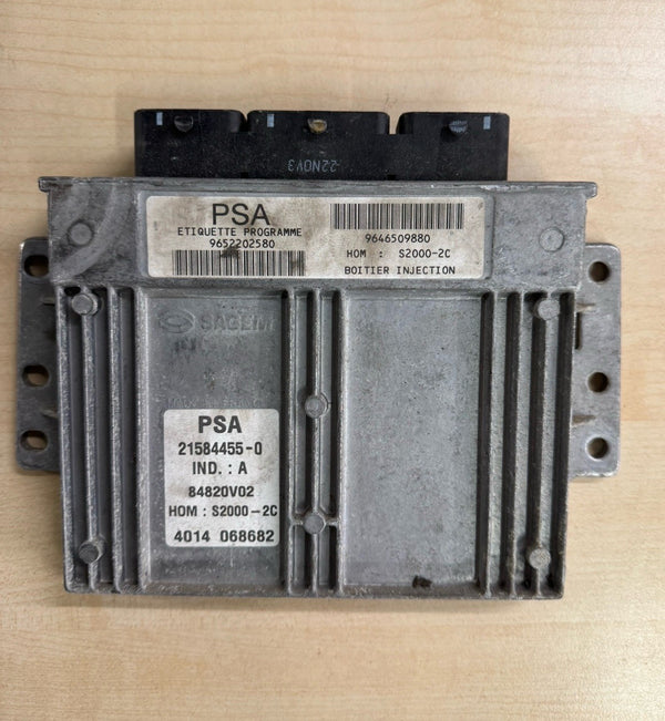 Plug&Play ENTSPERRT Citroen Xsara 1.4 ECU Steuergerät 9646509880 9652202580