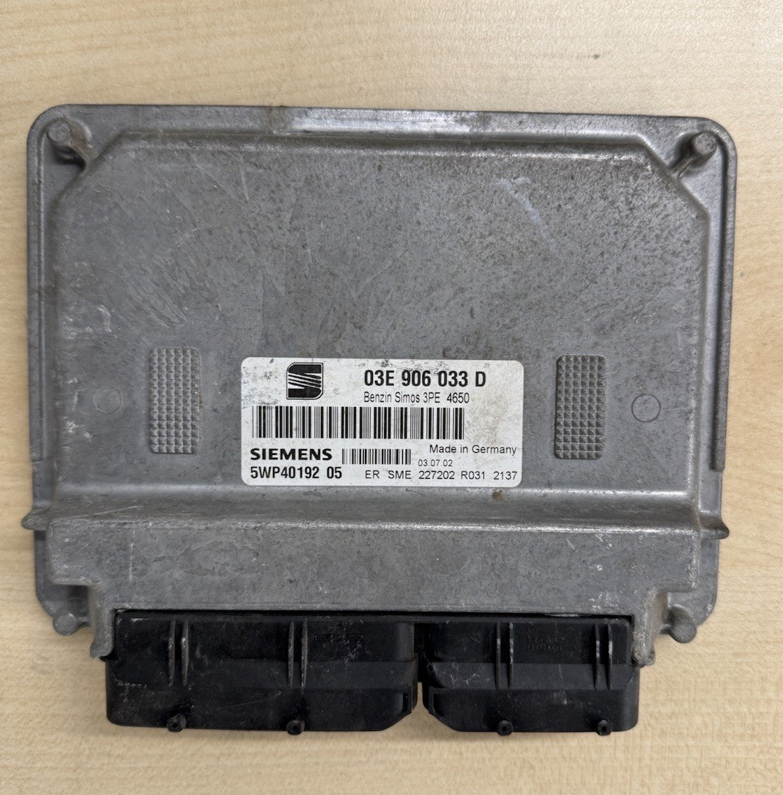 Plug&Play ENTSPERRT Seat Ibiza 1.2 ECU MS 03E906033D 5WP4012104