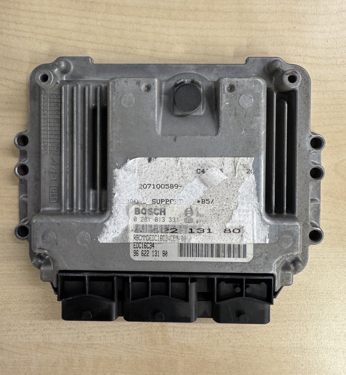 Plug&Play ENTSPERRT Peugeot 307 1.6 ECU Steuergerät 9662213180 0281013331