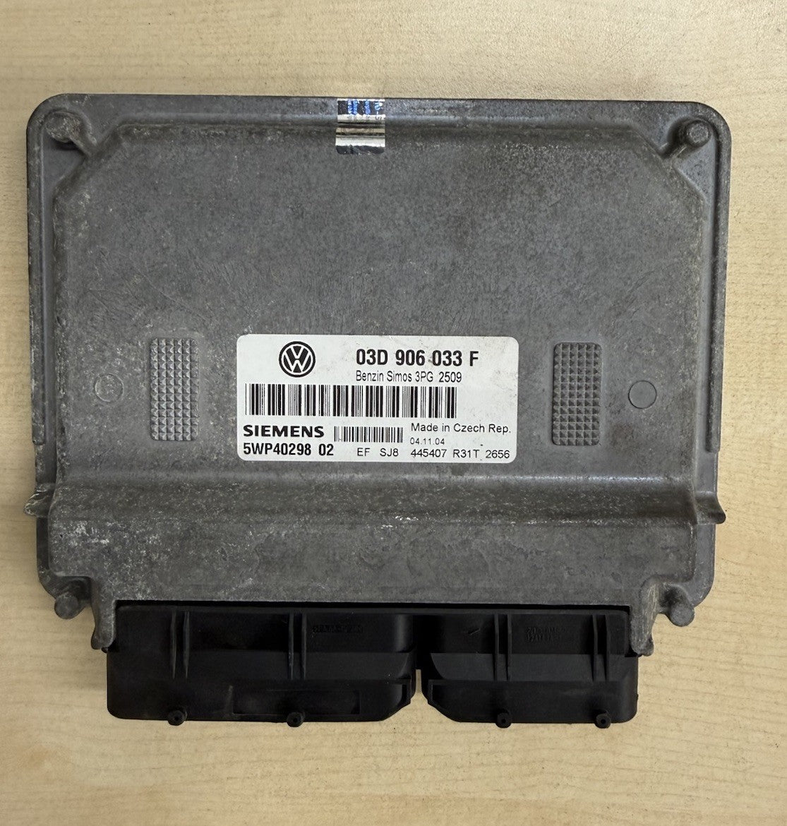 Plug&Play ENTSPERRT VW Polo FOX 1.2 ECU Steuergerät 5WP40298 03D906033F