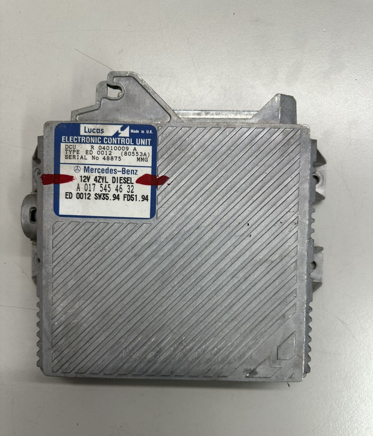 GEPRÜFT Mercedes W202 DIESEL 4ZYL Motorsteuergerät Lucas A0175454632