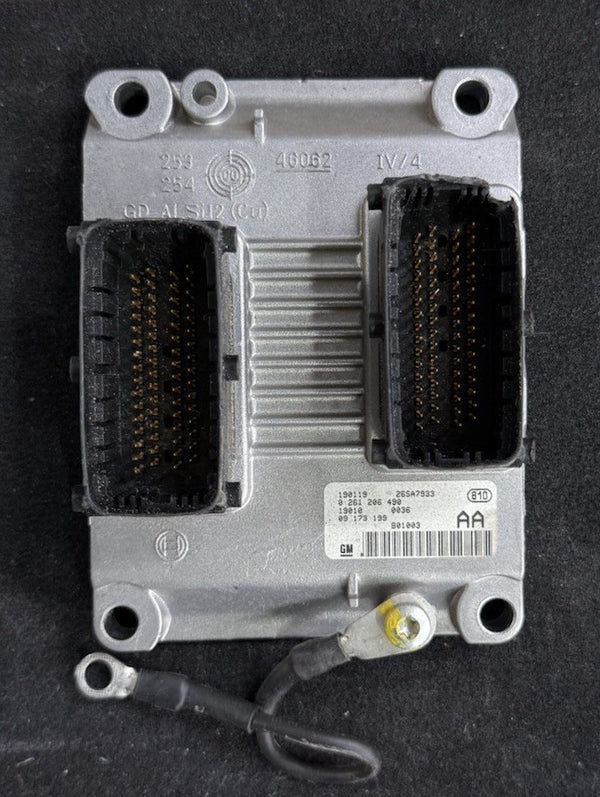 Opel Omega B ECU Motorsteuergerät 02061206490 09173199 B01003