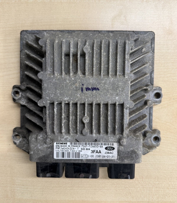 Plug&Play ENTSPERRT FORD 1.4 TDCI ECU MS 7S61-12A650-BA 5WS40432A-T