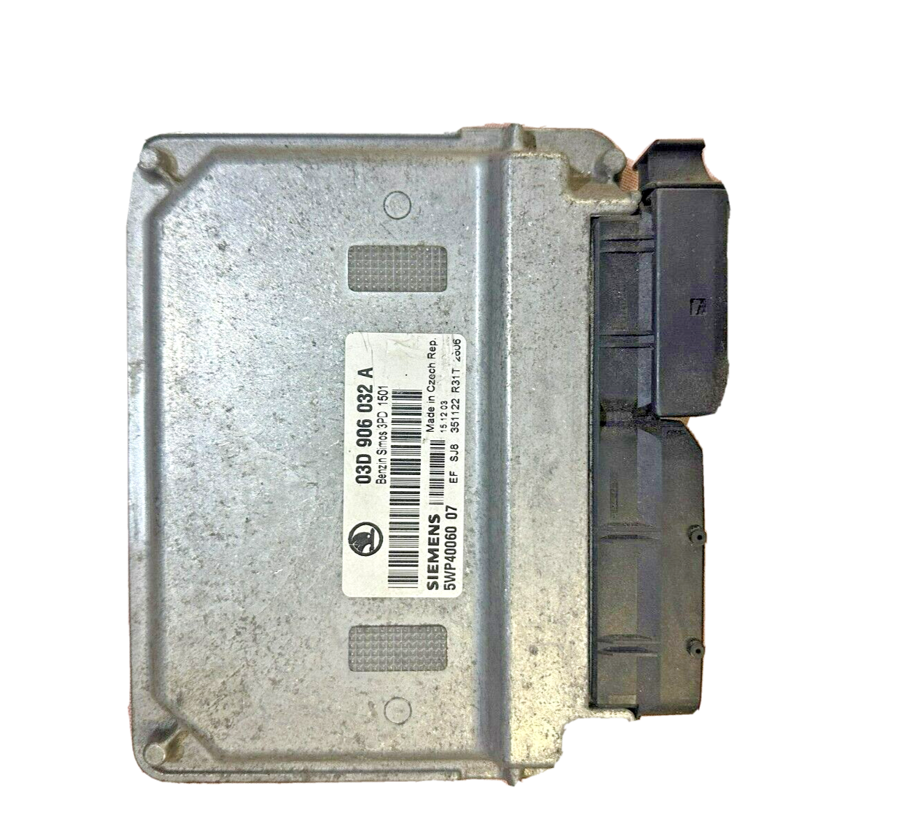 PLUG & PLAY ENTSPERRT Skoda Siemens 5WP40060 Motorsteuergerät 03D906032A