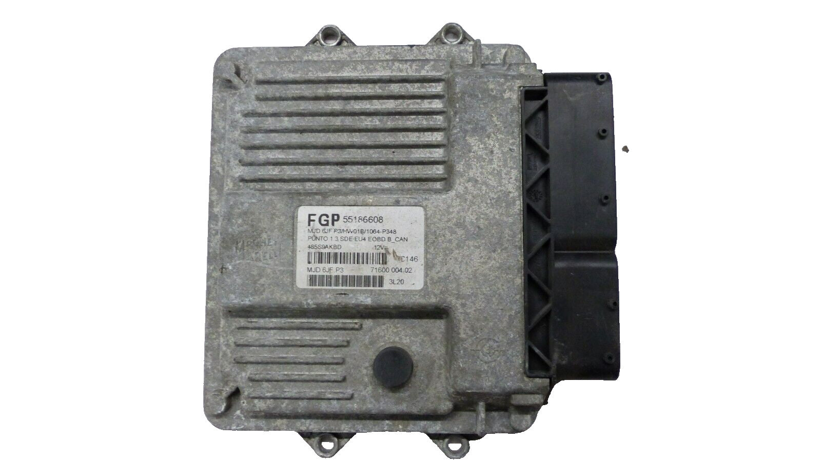 PLUG&PLAY ENTSPERRT FIAT PUNTO MJD6JF.P3 FGP Motorsteuergerät 55186608