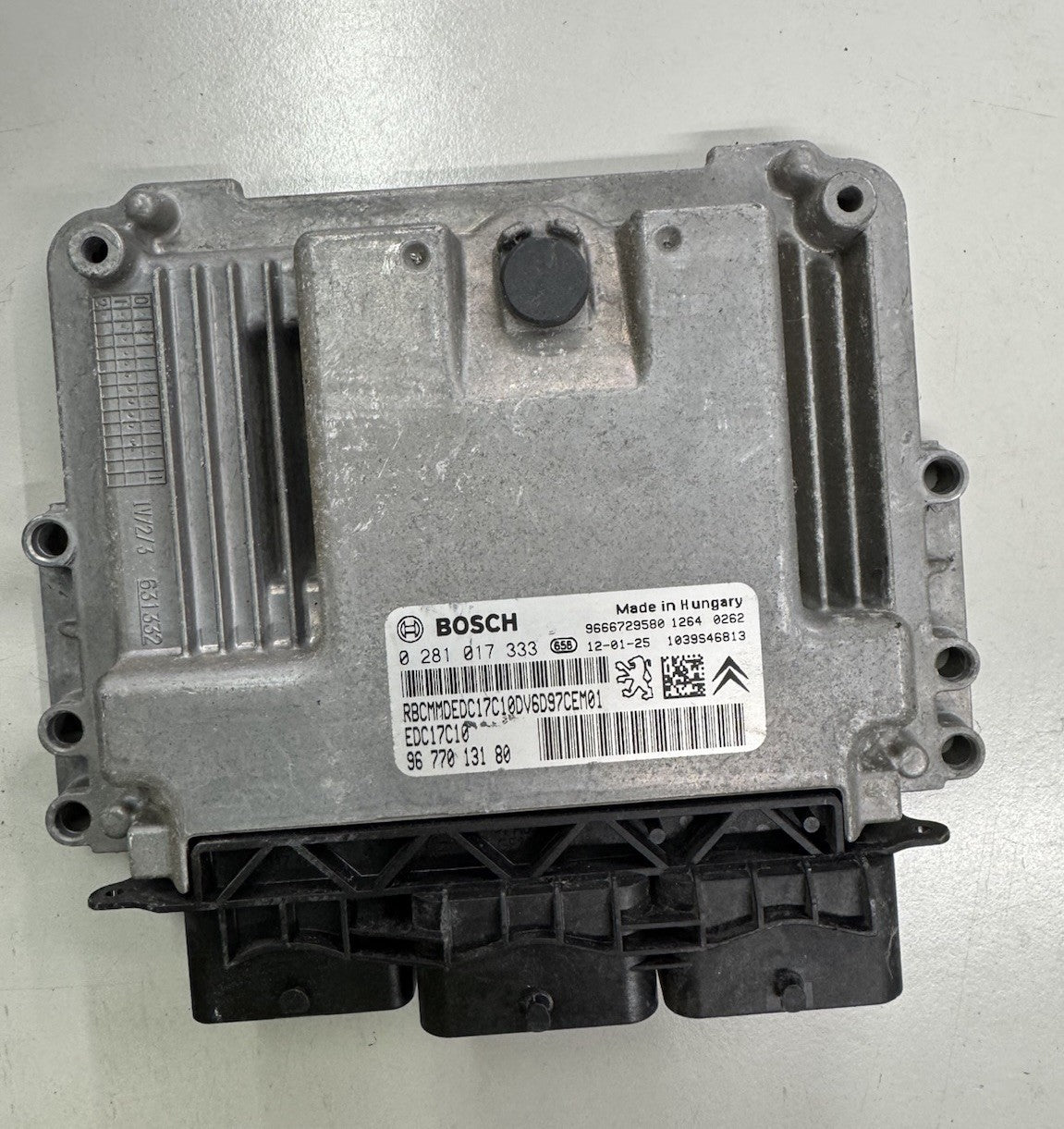 Plug&Play ENTSPERRT Peugeot 1.6 HDI ECU Steuergerät 0281017333 9677013180