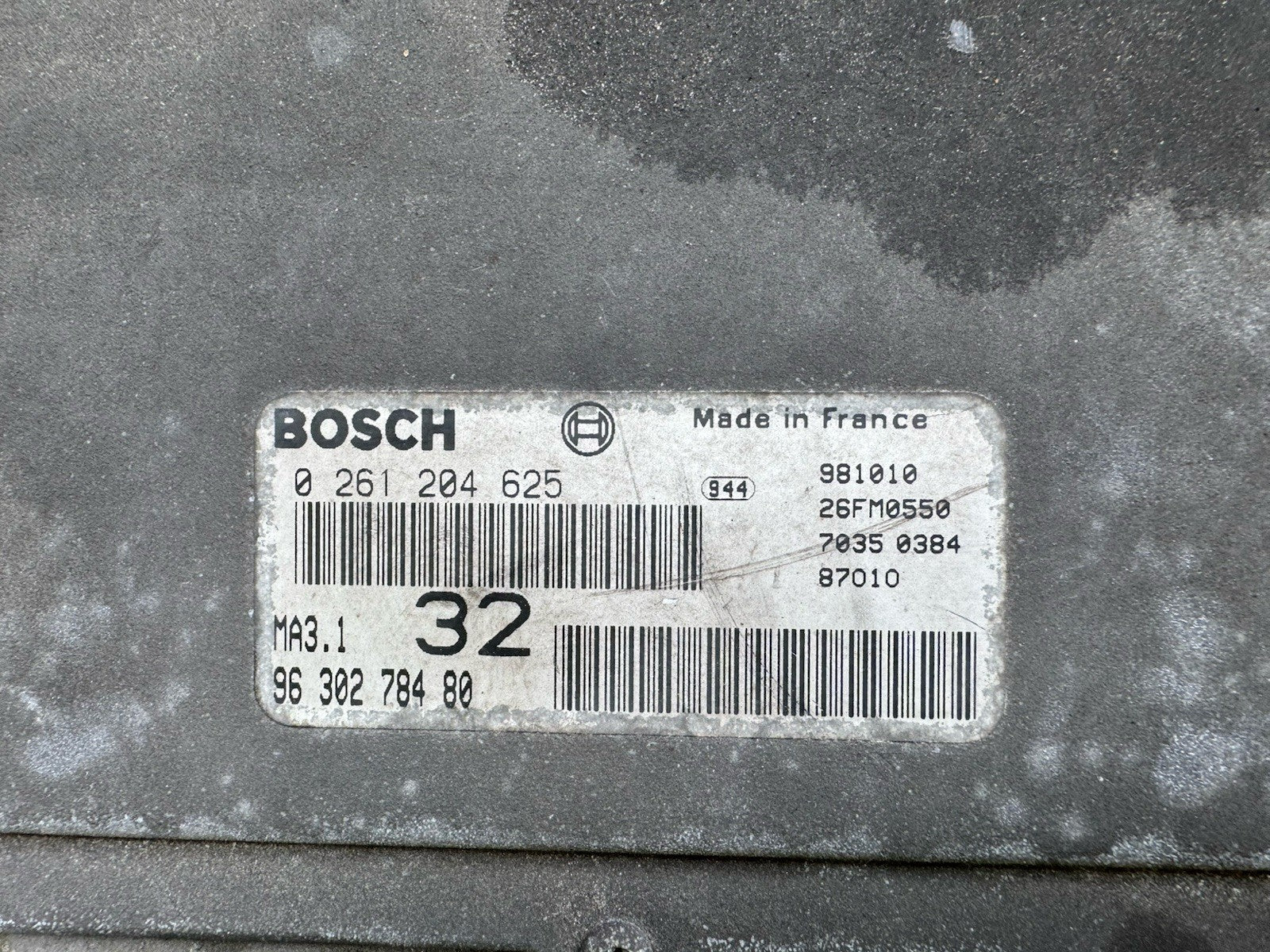 Plug&Play ENTSPERRT Peugeot ECU Motorsteuergerät 0261204625 9630278480