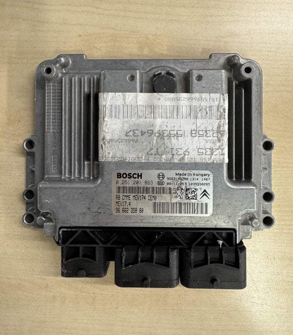 Plug&Play ENTSPERRT Peugeot Citroen 1.6 Steuergerät 0261201863 9666235880