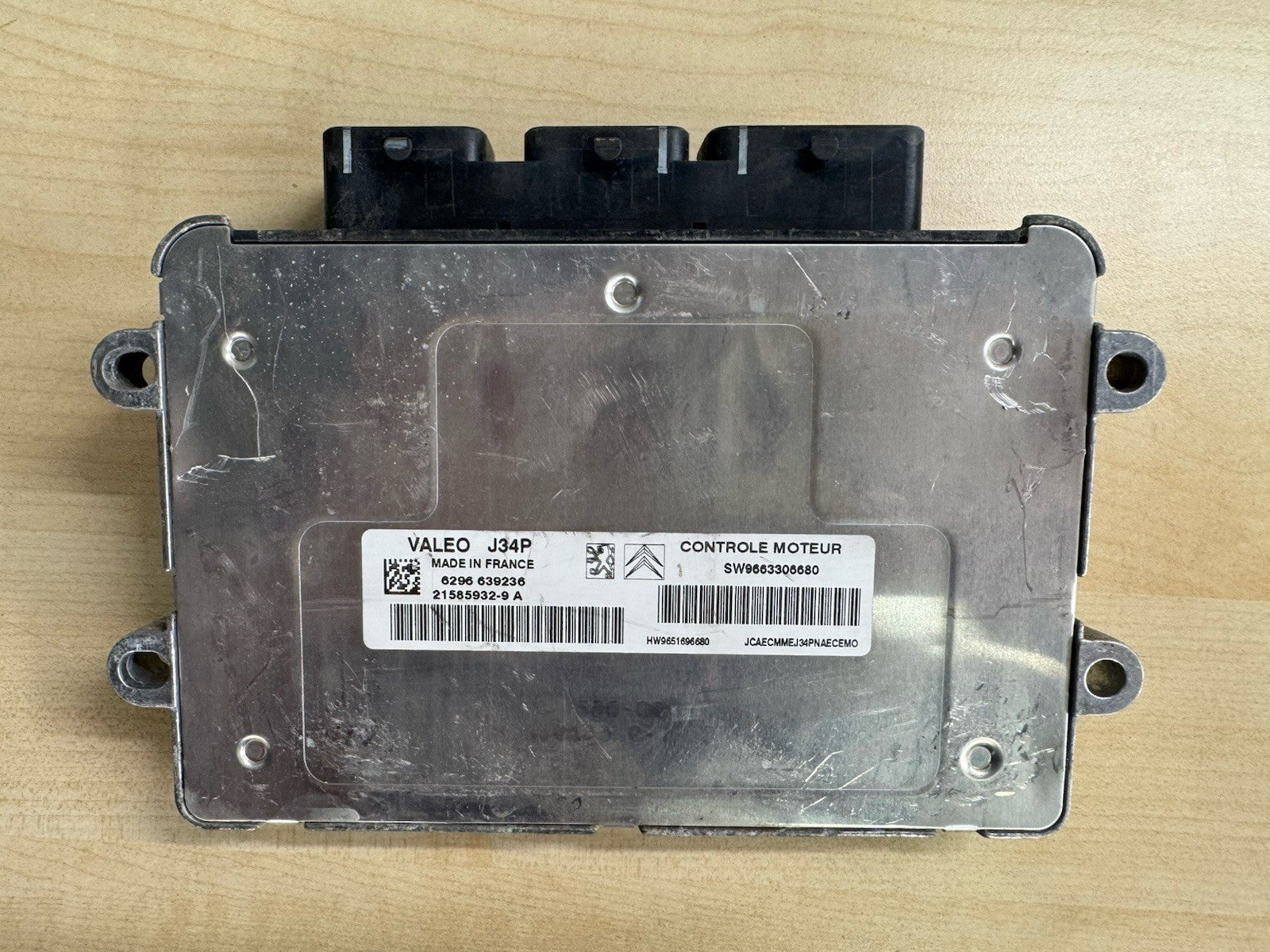 Plug&Play ENTSPERRT Steuergerät Peugeot 1.4 SW9663306680 HW9651696680