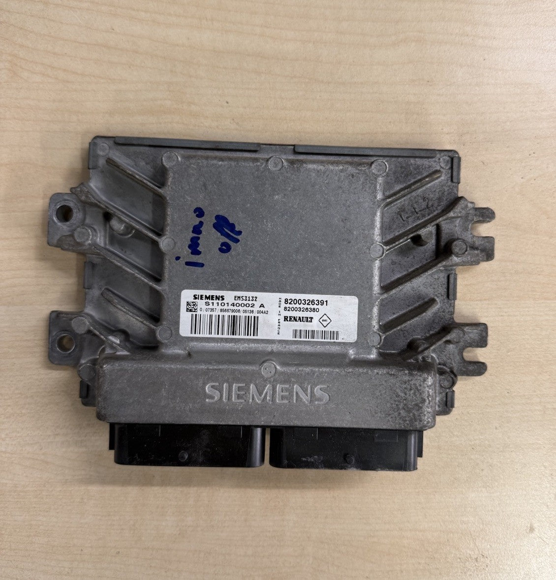 Plug&Play ENTSPERRT Renault Twingo 1.2 ECU MS 8200326391 S110140002A