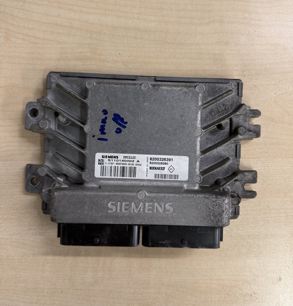 Plug&Play ENTSPERRT Renault Twingo 1.2 ECU MS 8200326391 S110140002A