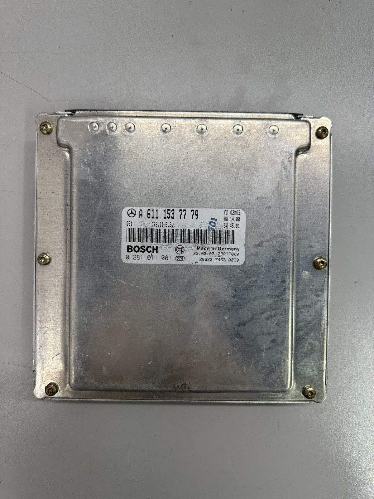 Plug&Play ENTSPERRT Mercedes W203 Motorsteuergerät A6111537779 0281011001