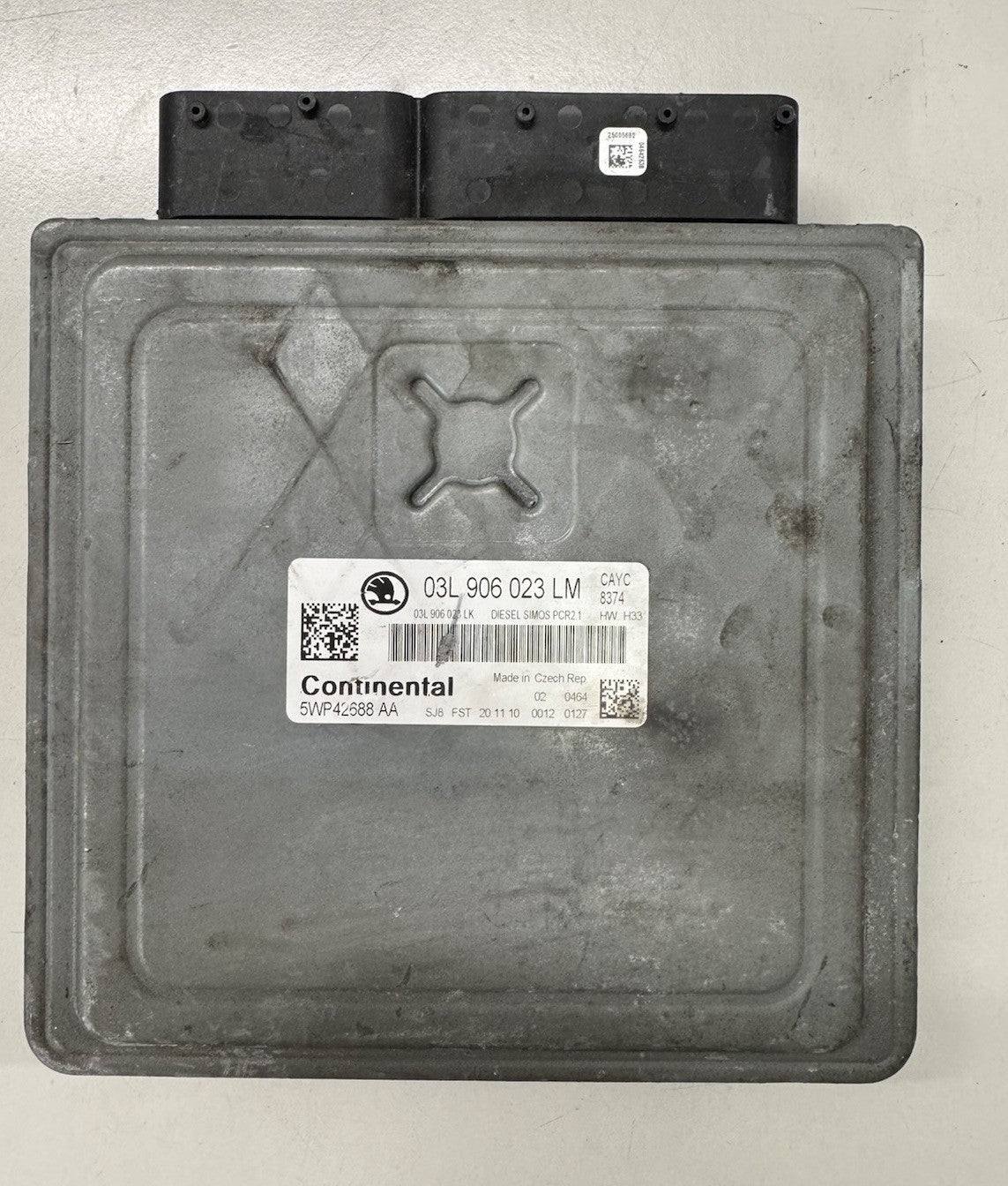 Plug&Play ENTSPERRT SKODA II 1.6 TDI ECU Steuergerät 03L906023LM 5WP42688