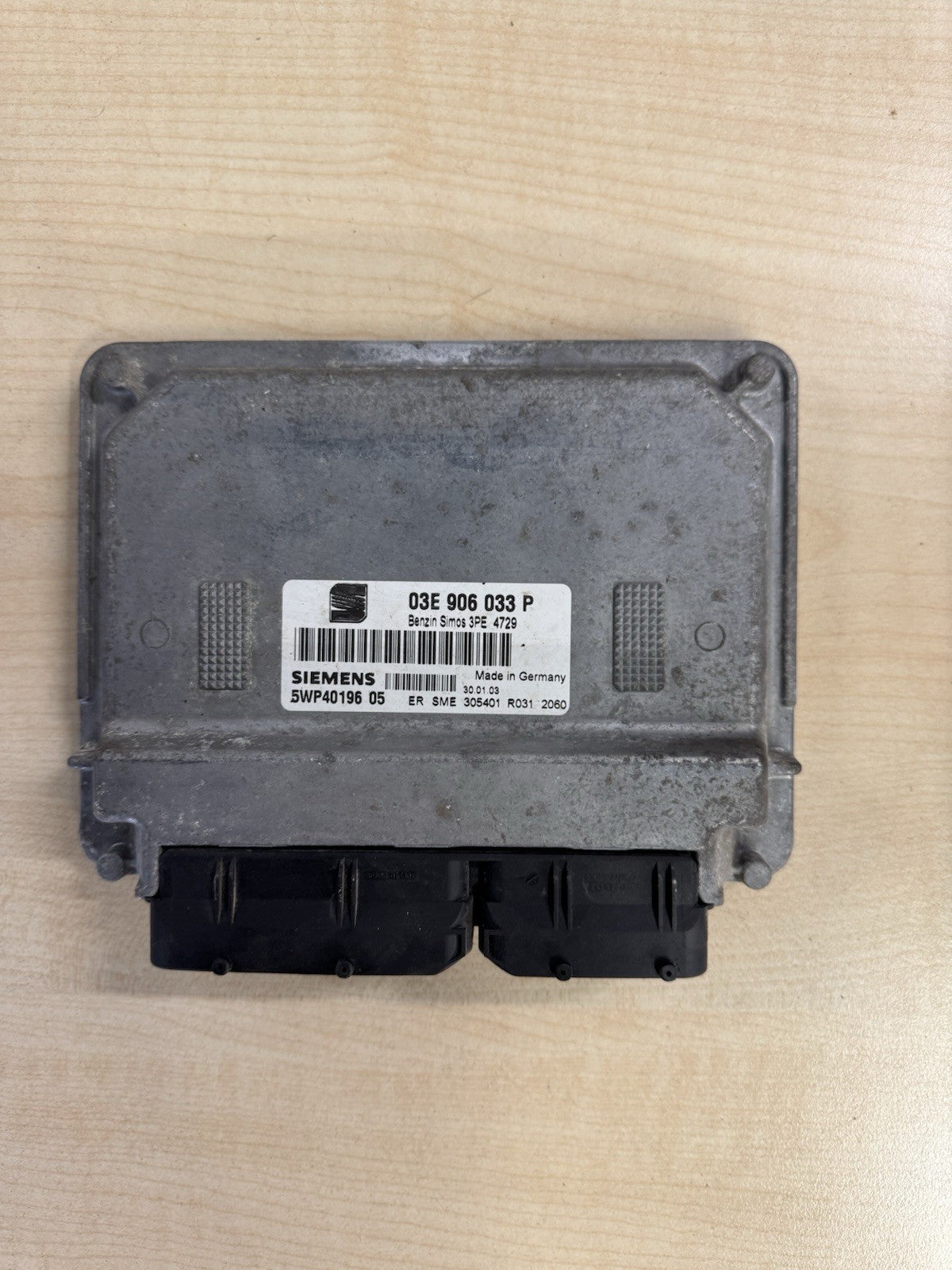 Plug&Play Entsperrt Motorsteuergerät Seat Ibiza 6L 1.2 03E906033P 5WP40196