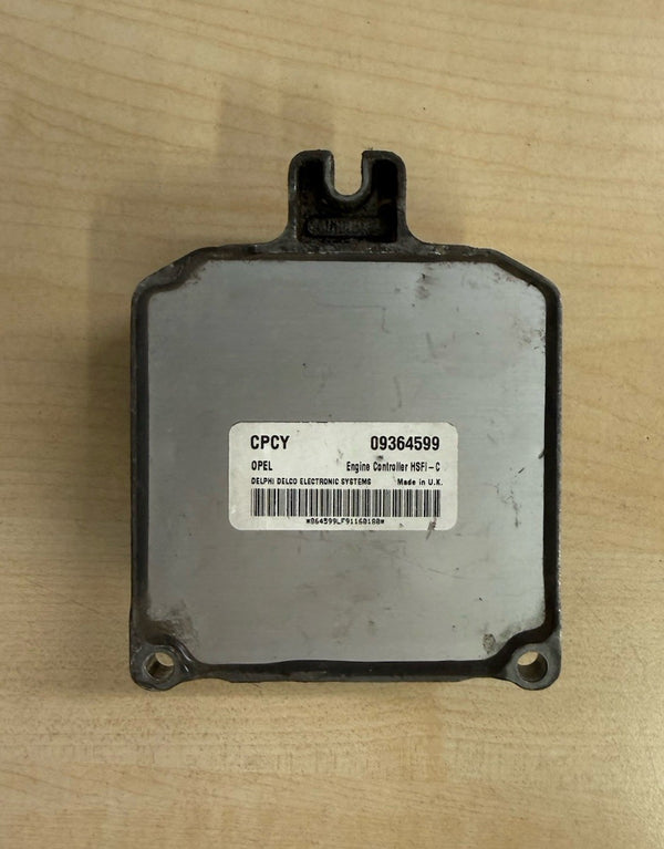ECU Motorsteuergerät Delphi Delco OPEL Vectra B 09364599 CPCY