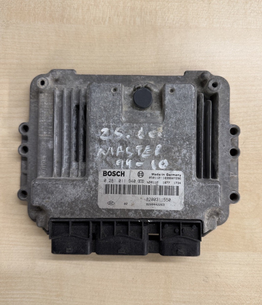 Plug&Play ENTSPERRT Renault Master 2.5 DCI ECU MS 0281011940 8200211550