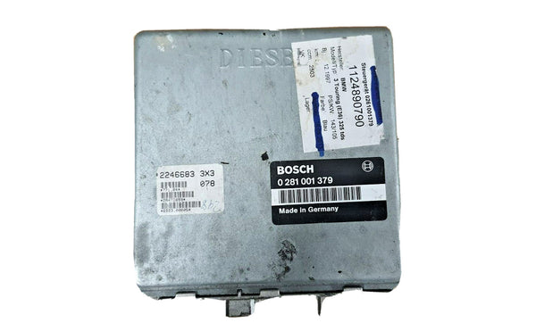 Motorsteuergerät BMW 325 TDS E36  0281001379 2246683 3X3 OHNE WFS ENTRIEGELT