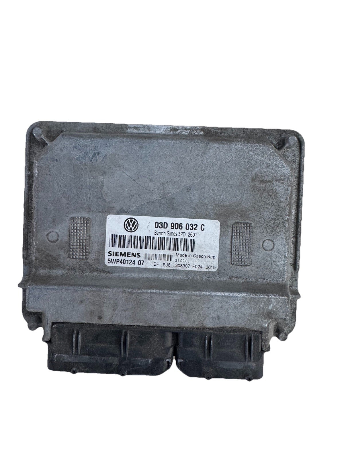 Plug&Play ENTSPERRT VW Polo Motorsteuergerät ECU 03D906032C , 5WP40124 07