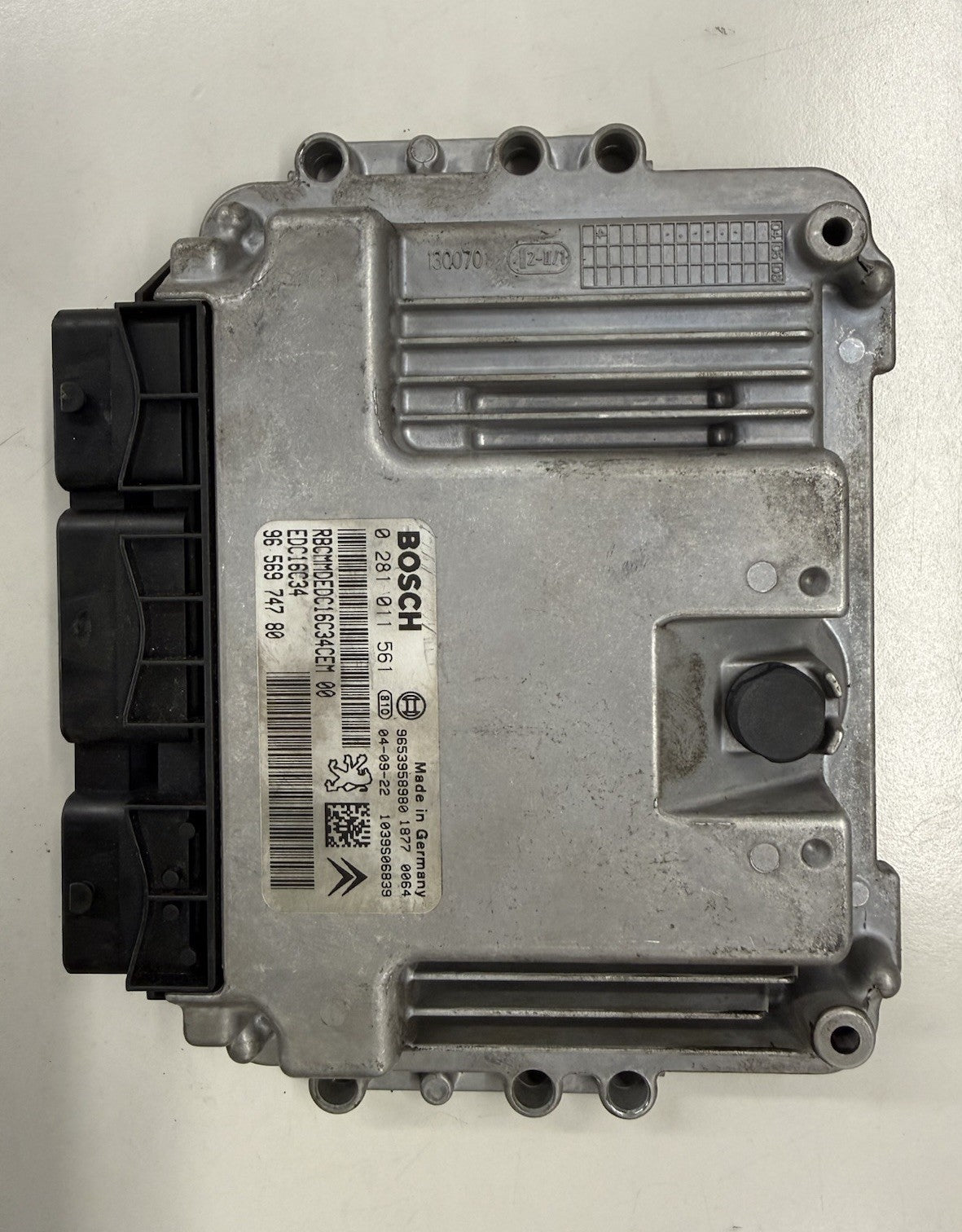 PLUG&PLAY ENTSPERRT Citroen C5 1.6HDI ECU Steuergerät 0281011561 965894538