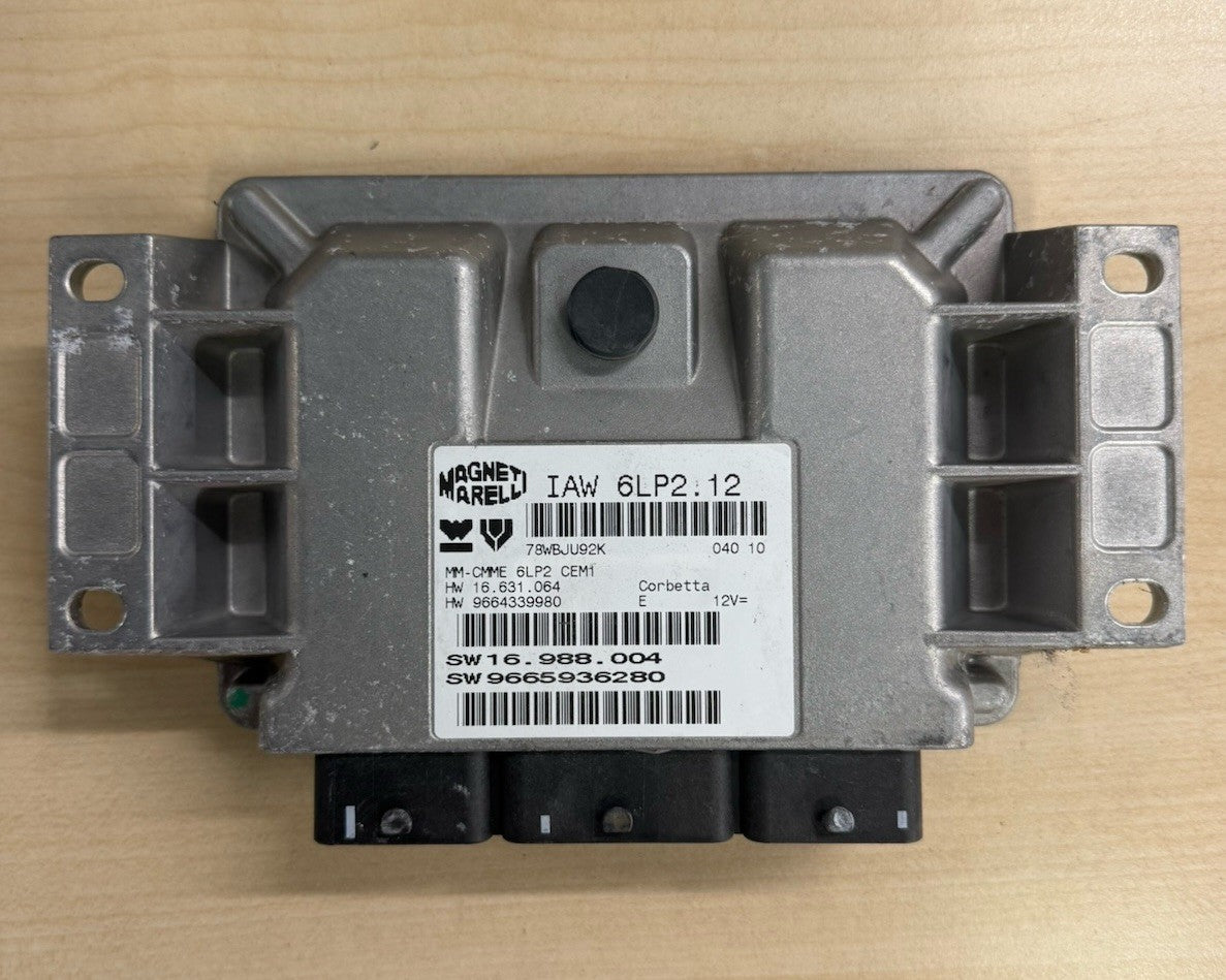 Plug&Play Peugeot Citroen ECU 1.4 ECU MS 6LP2.12 9665936280 9664339980